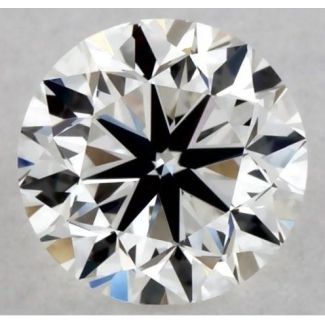 0.5 Carat Round H VVS2 VG EX GIA Natural Diamond