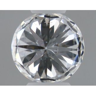 0.3 Carat Round F SI1 EX GIA Natural Diamond