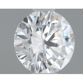 0.33 Carat Round D VVS1 EX GIA Natural Diamond