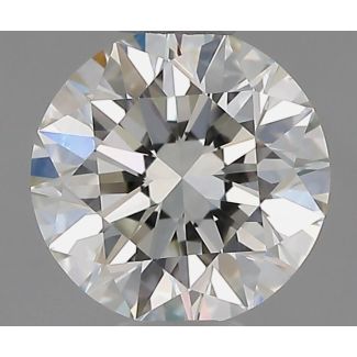 1.0 Carat Round H VS1 EX HRD Natural Diamond