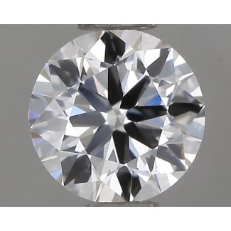 0.5 Carat Round F VVS1 VG EX GIA Natural Diamond