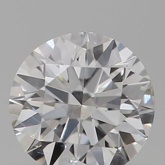 0.19 Carat Round D VS2 EX VG GIA Natural Diamond