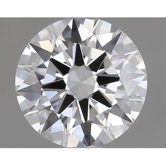 0.32 Carat Round E VVS1 EX GIA Natural Diamond