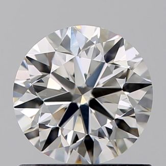 0.80 Carat Round H VS1 VG EX GIA Natural Diamond