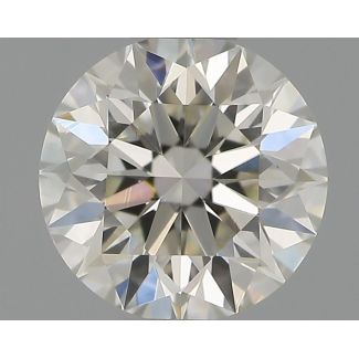 0.5 Carat Round H VVS2 EX VG IGI Natural Diamond