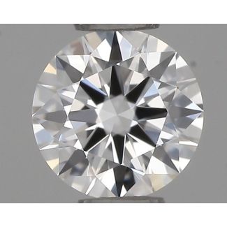 0.34 Carat Round D IF EX GIA Natural Diamond