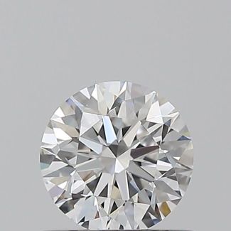 0.52 Carat Round D VVS1 EX IGI Natural Diamond