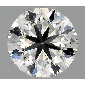 1.01 Carat Round H VS2 GD EX VG IGI Natural Diamond