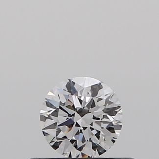 0.30 Carat Round D VS2 EX VG GIA Natural Diamond