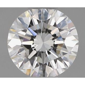 0.75 Carat Round F VS2 EX GIA Natural Diamond