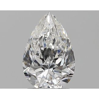 1.5 Carat Pear E SI1 - EX GIA Natural Diamond