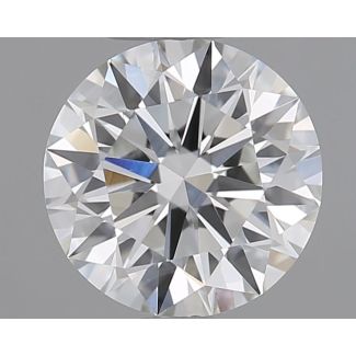 0.7 Carat Round D VVS1 EX GIA Natural Diamond