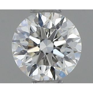 0.4 Carat Round G VVS2 EX IGI Natural Diamond