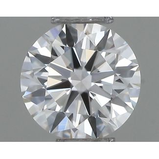 0.27 Carat Round E VS1 EX VG GIA Natural Diamond