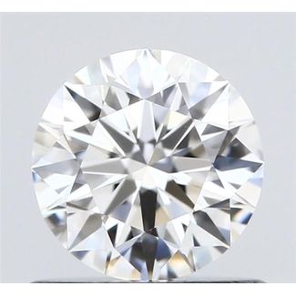 0.59 Carat Round D FL EX GIA Natural Diamond