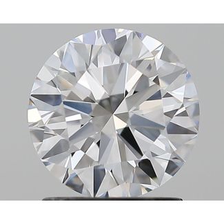 1.4 Carat Round D IF EX GIA Natural Diamond