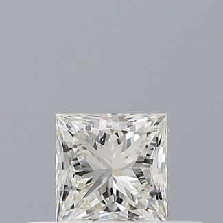 0.24 Carat Princess H VVS2 - VG GD IGI Natural Diamond