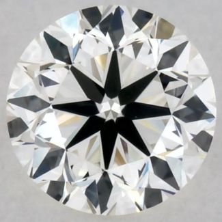 0.4 Carat Round F VVS2 VG EX GIA Natural Diamond