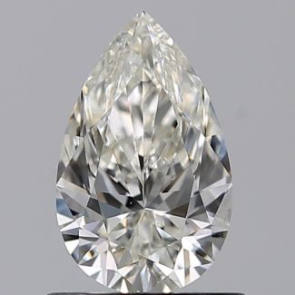 0.70 Carat Pear H VS2 - VG GIA Natural Diamond