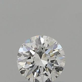 0.5 Carat Round G VVS2 EX VG GIA Natural Diamond