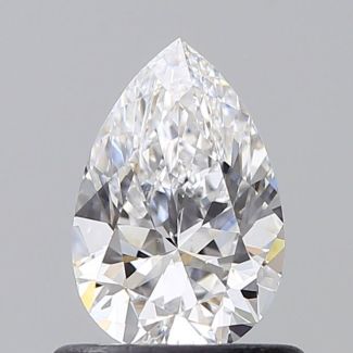 0.7 Carat Pear D VS1 - VG GD GIA Natural Diamond