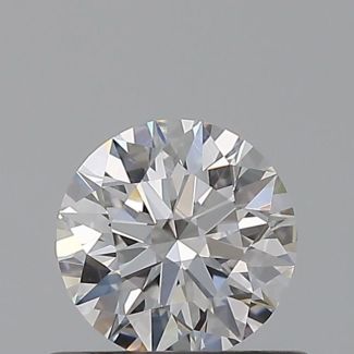 0.5 Carat Round E VS2 EX GIA Natural Diamond