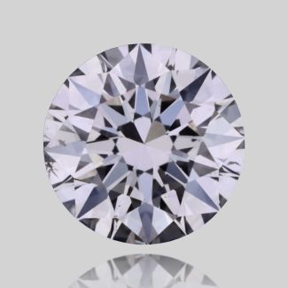 0.31 Carat Round E SI2 EX GIA Natural Diamond