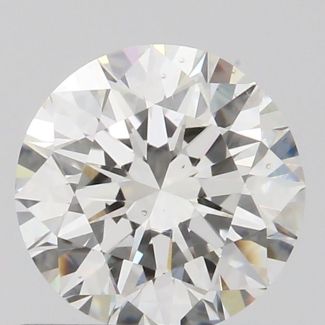 0.70 Carat Round G VS2 VG EX GIA Natural Diamond