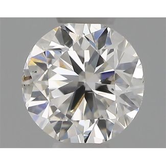 0.30 Carat Round H SI1 GD VG GIA Natural Diamond