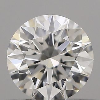 0.46 Carat Round F VS1 EX GIA Natural Diamond