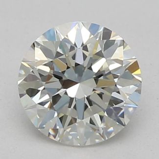 0.51 Carat Round H IF VG EX GIA Natural Diamond