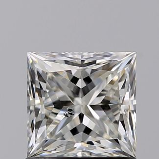 1.00 Carat Princess I SI2 - VG GIA Natural Diamond