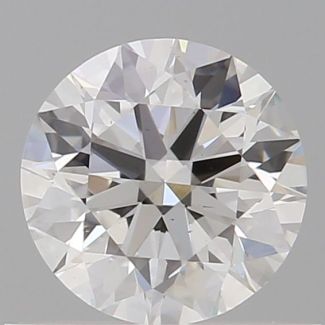 0.6 Carat Round E VS2 EX GIA Natural Diamond