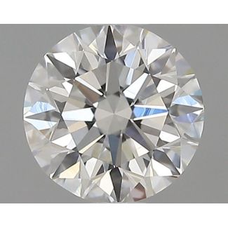 0.5 Carat Round G VVS2 EX GD GIA Natural Diamond