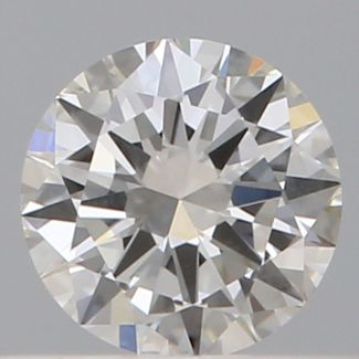 0.30 Carat Round F SI1 VG EX GIA Natural Diamond