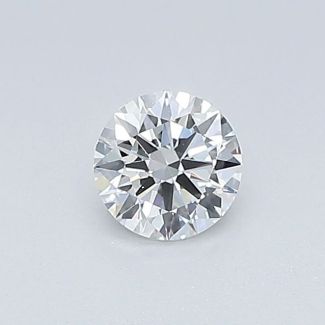 0.3 Carat Round H VVS1 EX GIA Natural Diamond