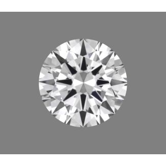 0.27 Carat Round D VVS2 EX GIA Natural Diamond