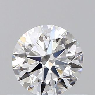 0.5 Carat Round E VS2 EX GIA Natural Diamond