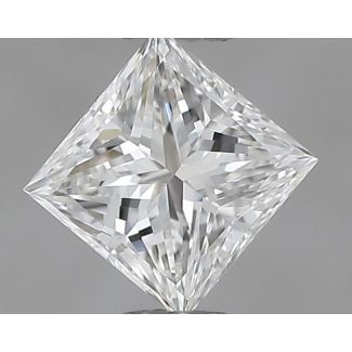 0.31 Carat Princess G VVS1 - VG GIA Natural Diamond