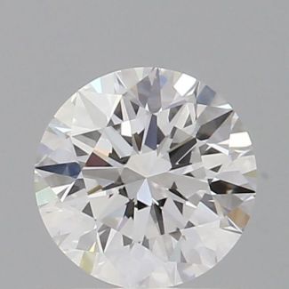 0.46 Carat Round D VVS1 EX VG GIA Natural Diamond