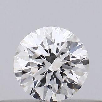 0.19 Carat Round F VS1 EX GIA Natural Diamond