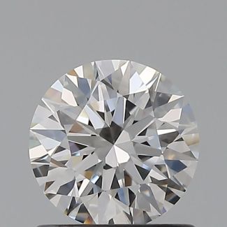 0.81 Carat Round E VVS1 EX GIA Natural Diamond