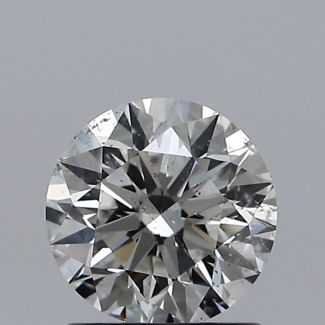 1.00 Carat Round H SI2 VG GIA Natural Diamond