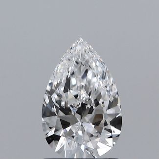 1.00 Carat Pear D VVS1 - VG GIA Natural Diamond