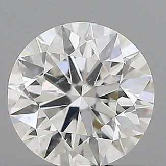 0.4 Carat Round G SI2 EX GIA Natural Diamond