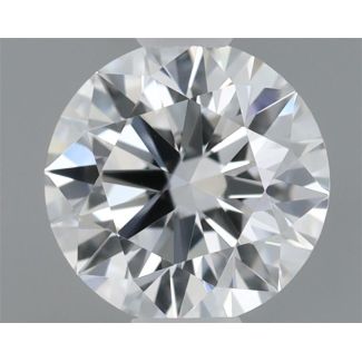 0.4 Carat Round E VS1 EX GIA Natural Diamond