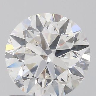 1.0 Carat Round F SI2 VG EX GIA Natural Diamond