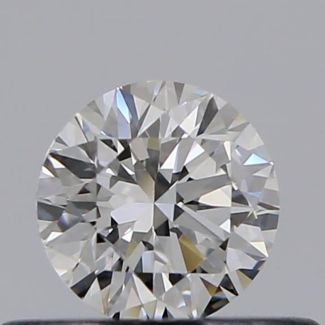 0.30 Carat Round F VVS1 EX GIA Natural Diamond