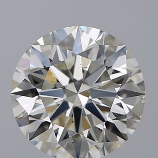 2.11 Carat Round J VS2 EX GIA Natural Diamond