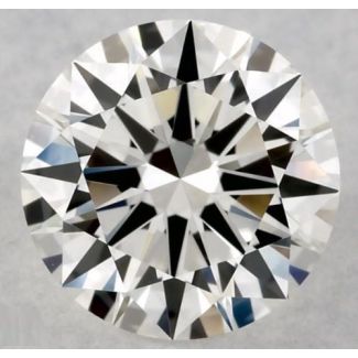 0.54 Carat Round H VS1 EX GIA Natural Diamond